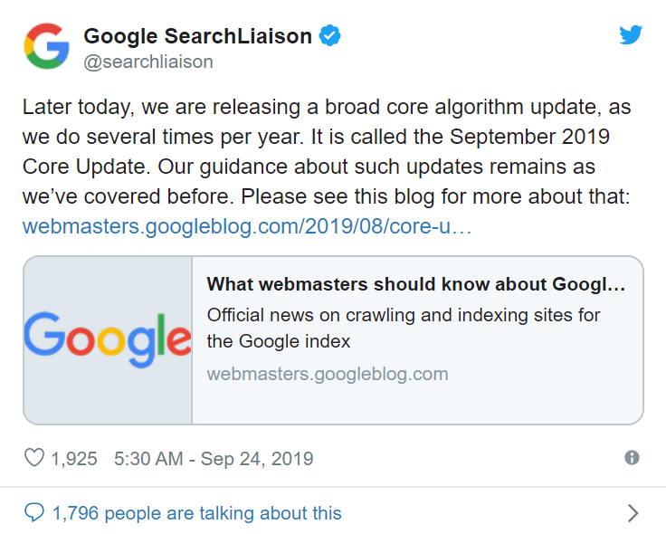 Google SearchLiaison